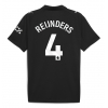 Camisa de Futebol Manchester City Tijjani Reijnders #4 Equipamento Secundário 2025-26 Manga Curta